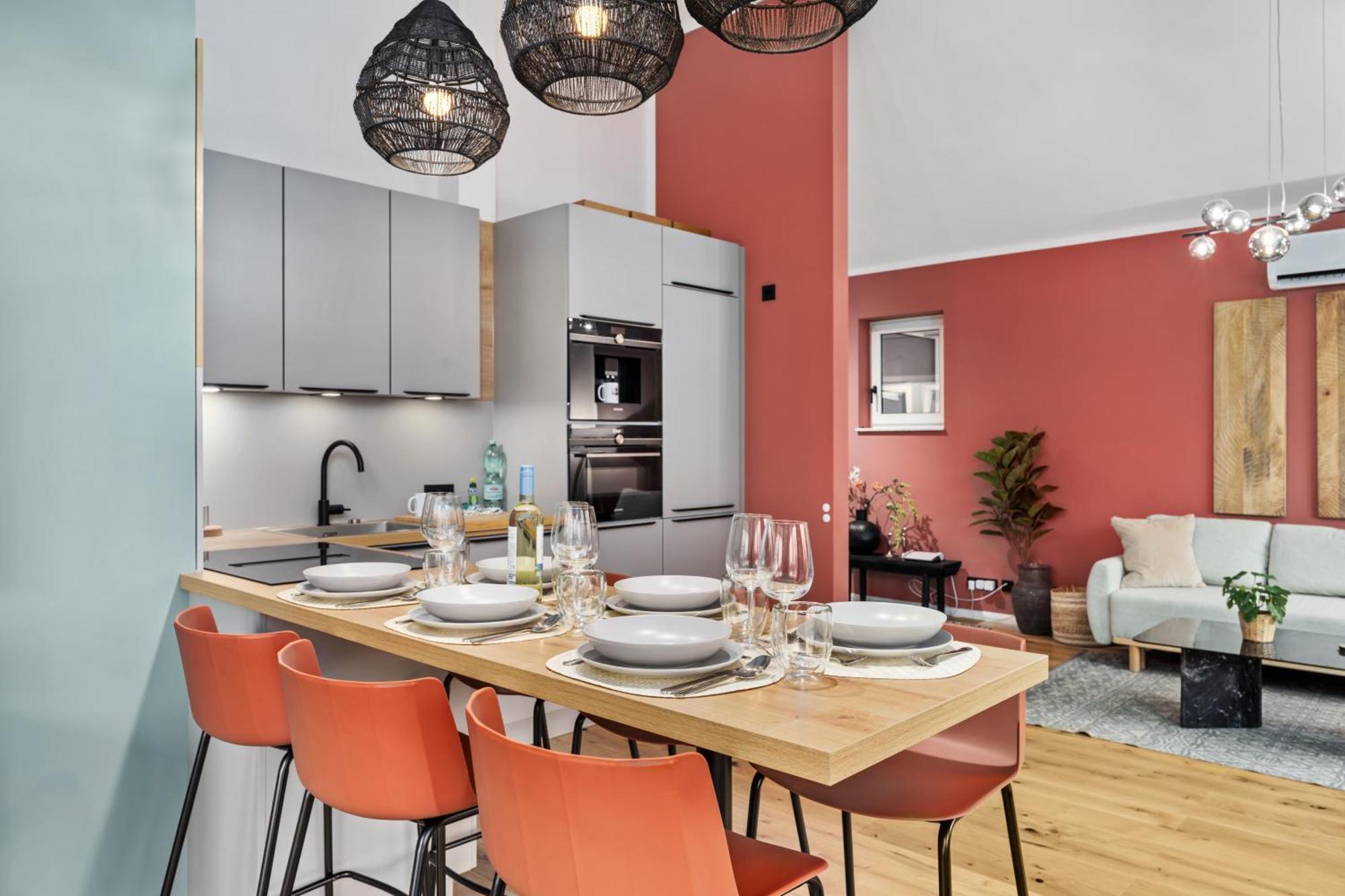 Edler Wohnraum Schwanenteich-Penthouse Mit Garage, Grill, Kaffeevollautomat, Klima, Lift & Terrasse Διαμέρισμα Τσβικάου Εξωτερικό φωτογραφία